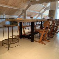 SOLD iron industrial vintage stool - Image 5
