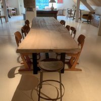 SOLD iron industrial vintage stool - Image 6