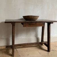 SOLD wooden dairy bowl - Image 2
