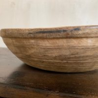SOLD wooden dairy bowl - Image 4