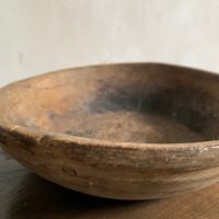 SOLD wooden dairy bowl - Image 7