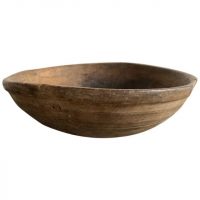 SOLD wooden dairy bowl