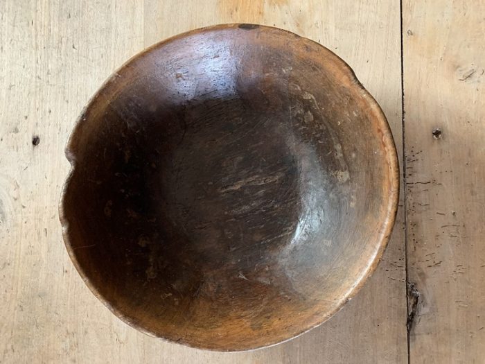 SOLD dairy wooden bowl - Image 5