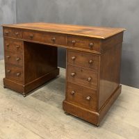 walnut desk - Image 4