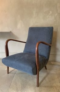 Midcentury lounge chair paola buffa Italian - Image 2
