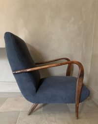 Midcentury lounge chair paola buffa Italian - Image 5