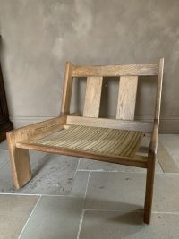 SOLD cubist midcentury lounge chair - Image 6