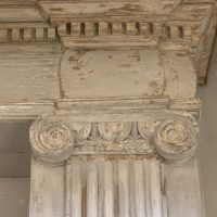 Library open cupboard Italy 18th century - Image 8