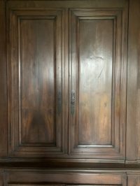Italian walnut library panneling - Image 8