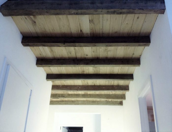 Old oak beams.