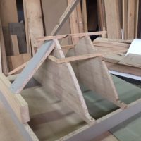 Old oak beams ceiling roof - Image 3