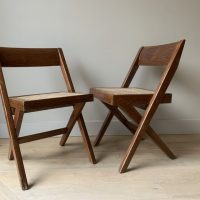 Jeanneret Pair of Library chairs - Image 2