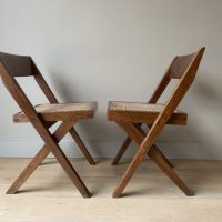 Jeanneret Pair of Library chairs - Image 6