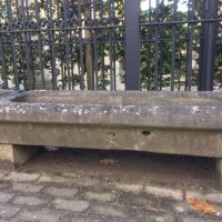 Small Sandstone Trough with moulding - Image 2