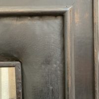 SOLD 19th Century Black Italian Mirror - Image 7