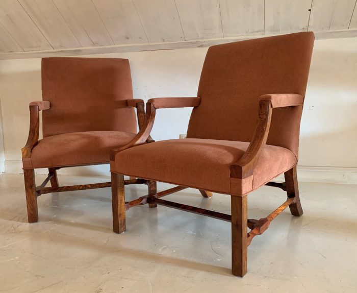 Pair of Gainsborough Style Lounge Chairs - Image 3