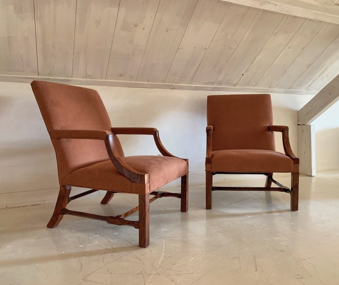 Pair of Gainsborough Style Lounge Chairs - Image 5