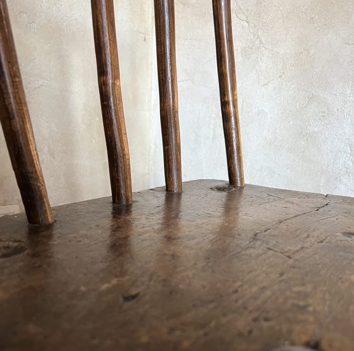 SOLD Primitive 19th century chair - Image 6