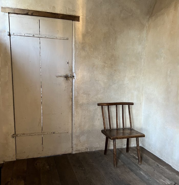 SOLD Primitive 19th century chair - Image 10
