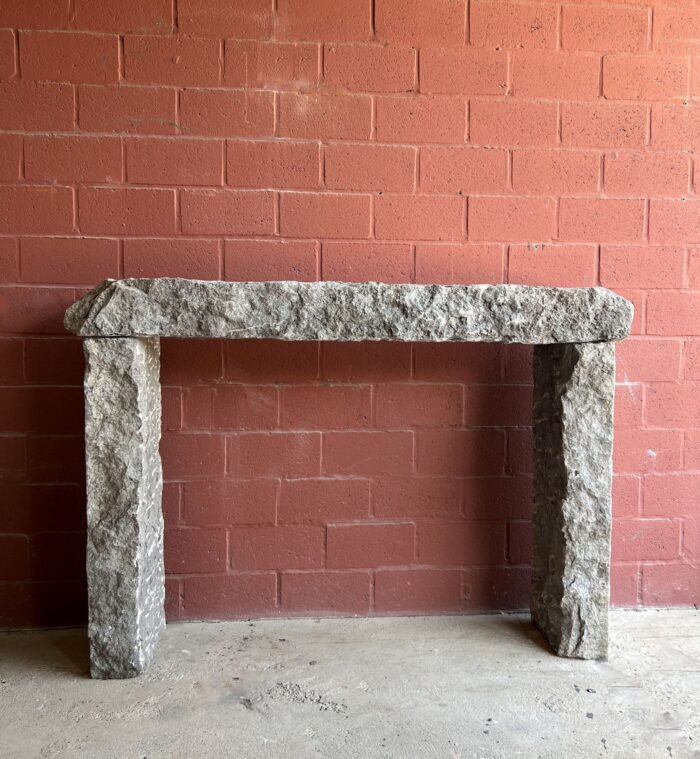 Brutalist primitive wabi mantelpiece - Image 2