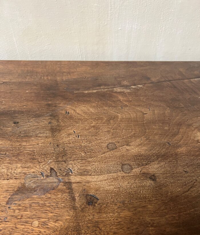 19th Century Italian Walnut Demi Lune Console Table - Image 12