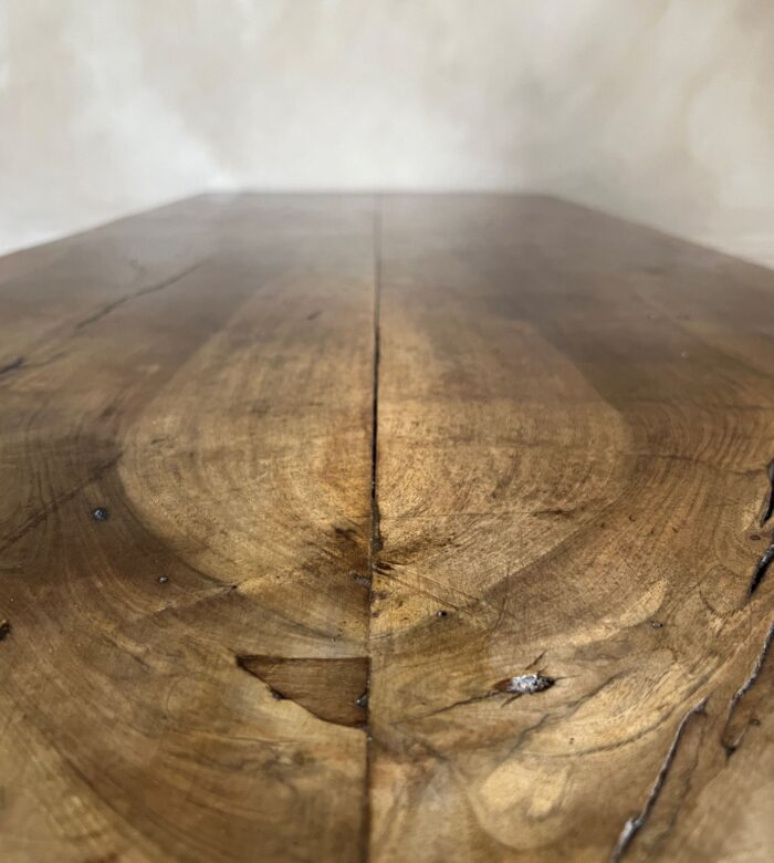 Minimalist Coffeetable reclaimed old walnut - Image 10