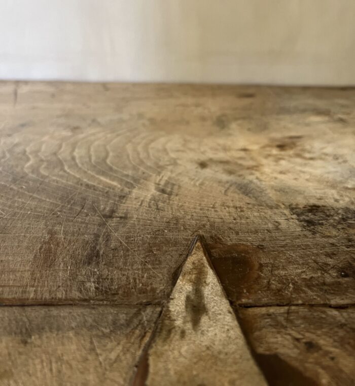 Large console side table reclaimed wood - Image 7