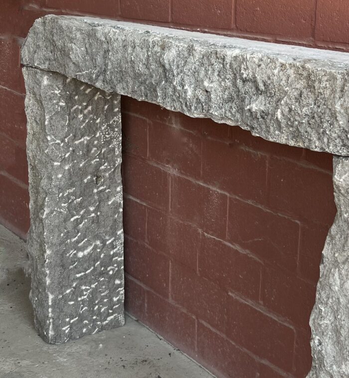Brutalist primitive wabi mantelpiece - Image 3