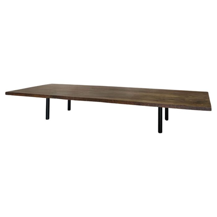 Minimalist Coffeetable reclaimed old walnut