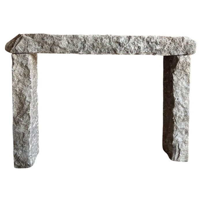 Brutalist primitive wabi mantelpiece - Image 6