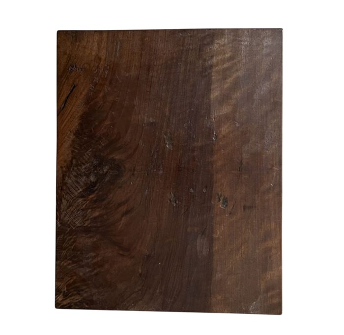 Large Cube Sidetable reclaimed Walnut - Image 8