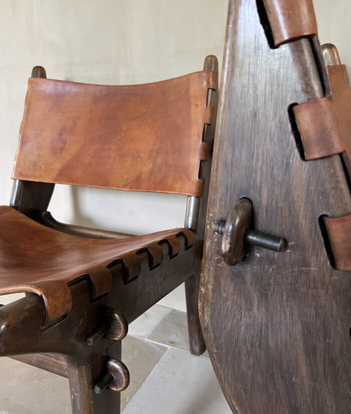 Pair of Angel Pazmino Lounge slipper Chairs - Image 6