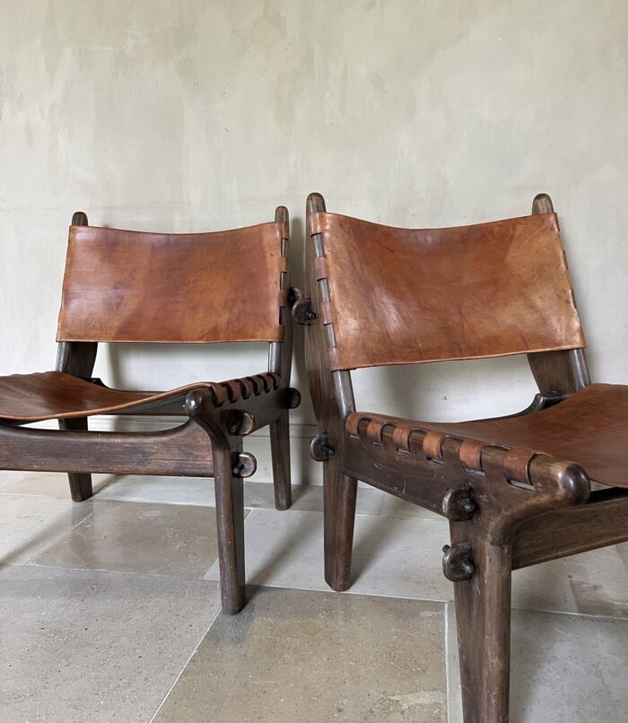 Pair of Angel Pazmino Lounge slipper Chairs - Image 8