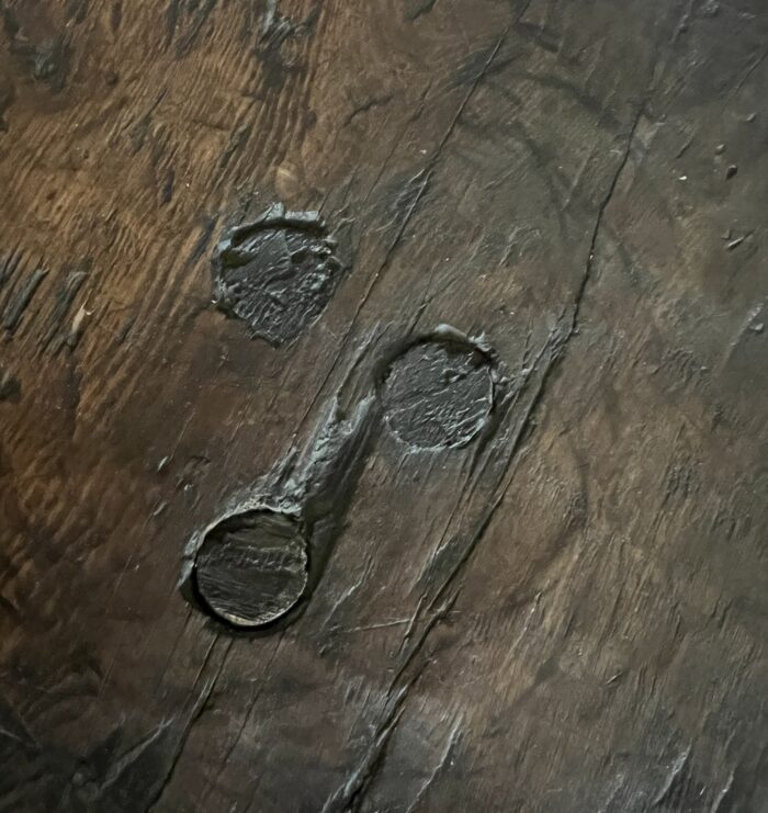 Brutalist Primitive 19th century milking stool - Image 9