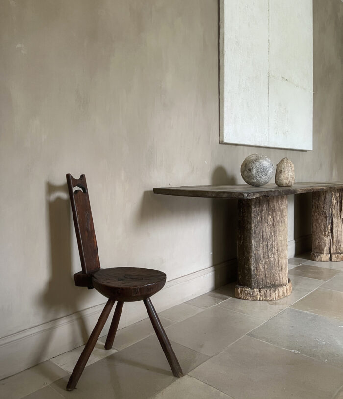 Brutalist Primitive 19th century milking stool - Image 11