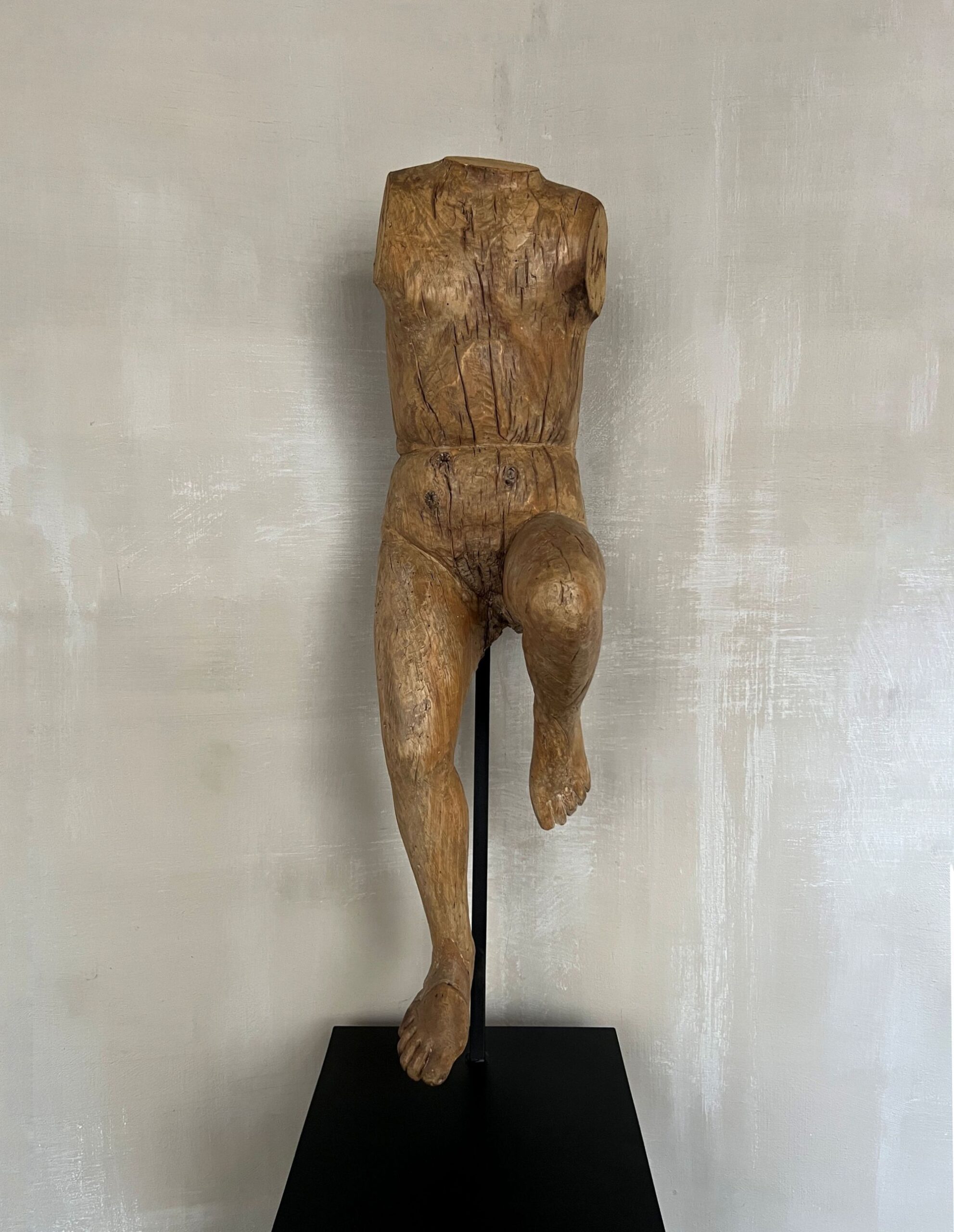Wooden Torso, early 18th century - Image 3