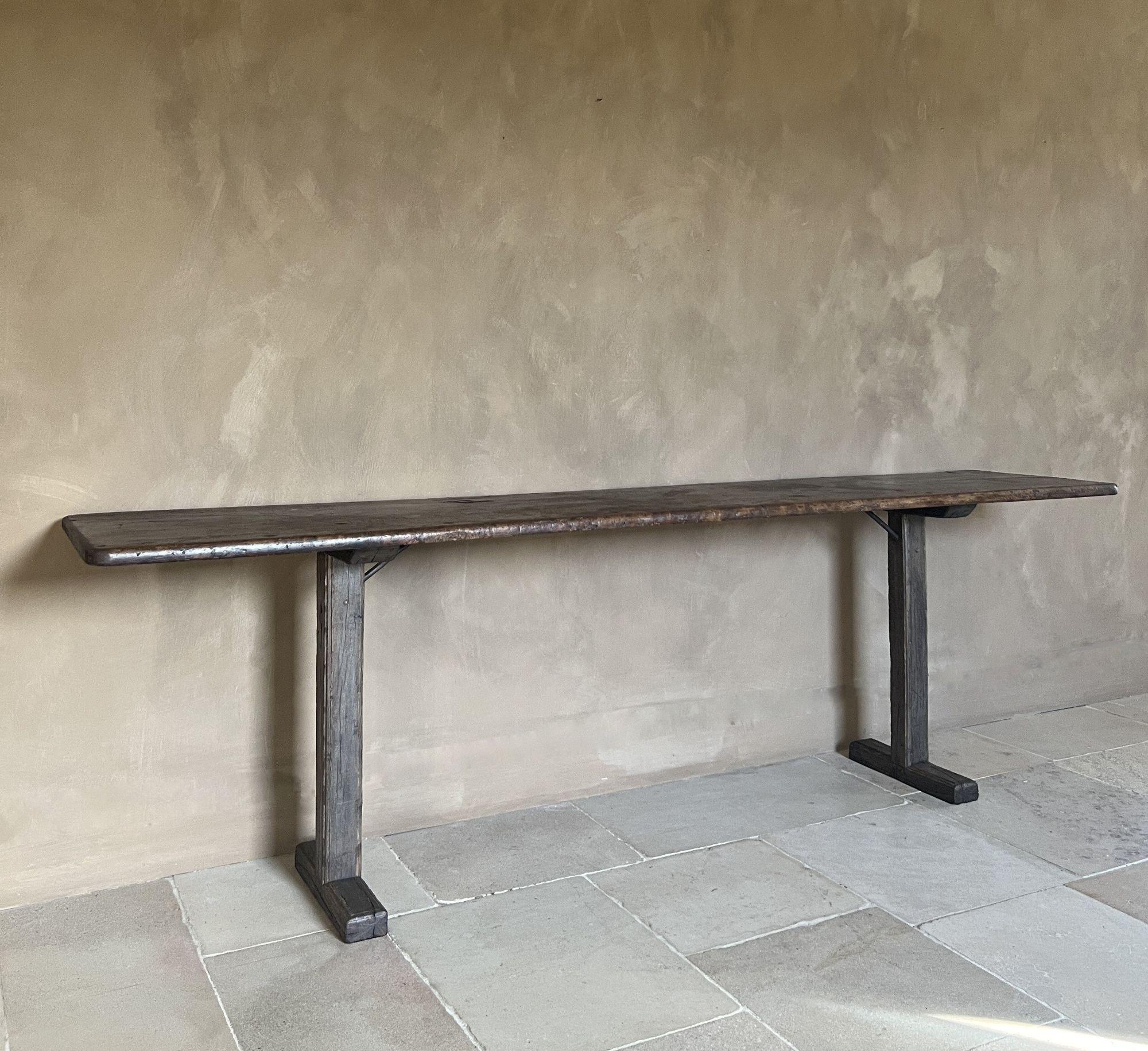 Large Sidetable old walnut - Image 4