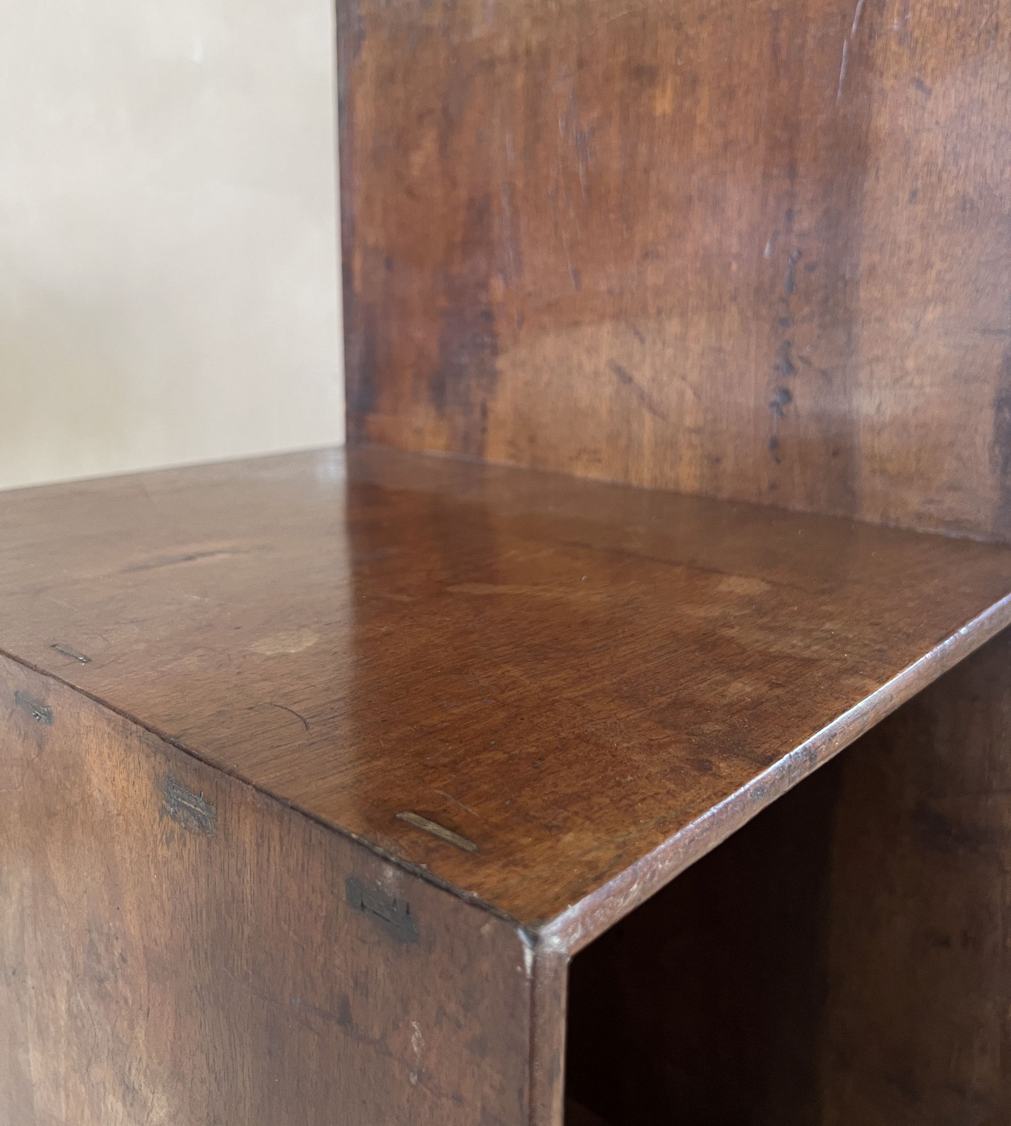 Cube Chair reclaimed Walnut - Image 11