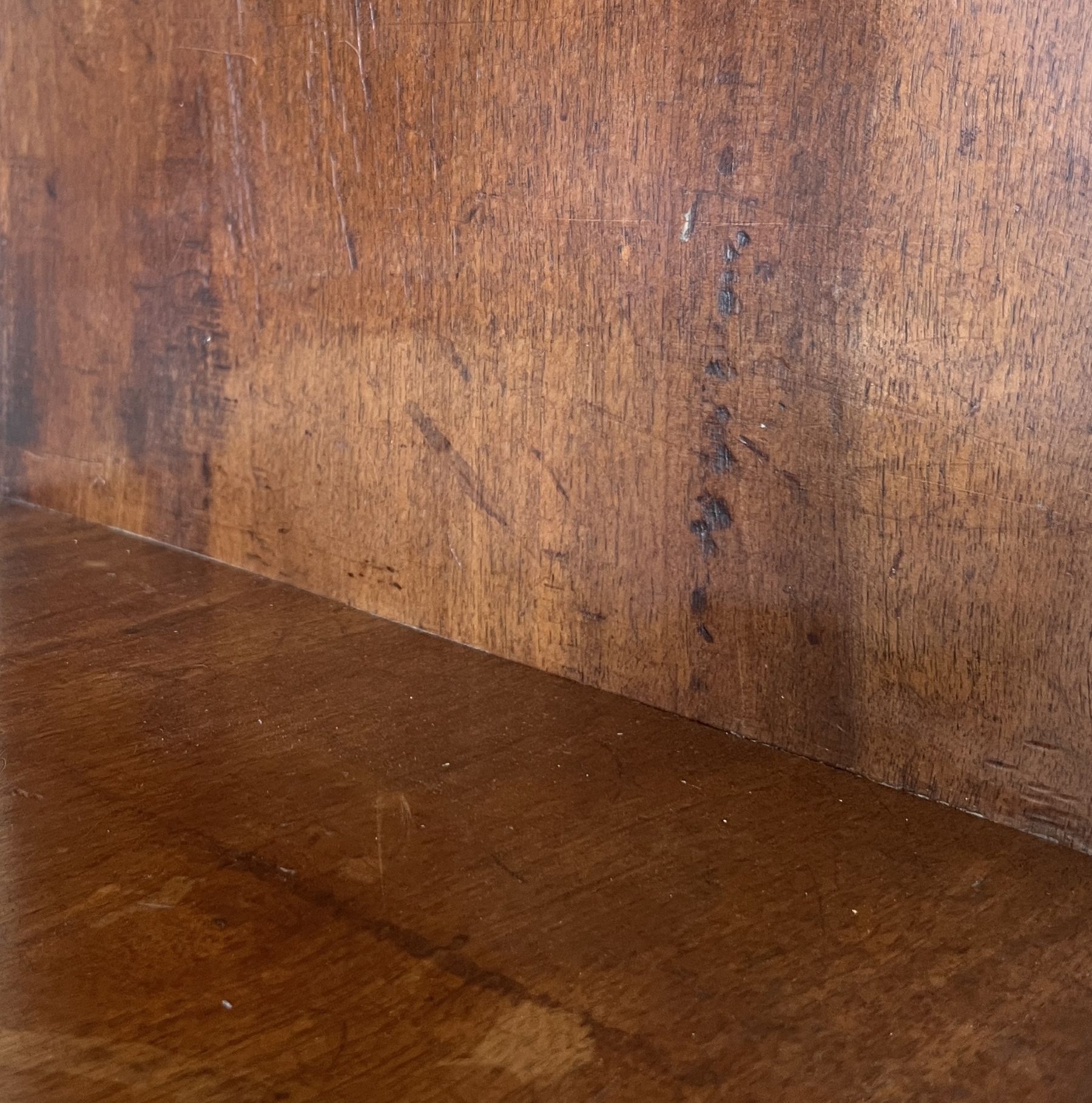 Cube Chair reclaimed Walnut - Image 13