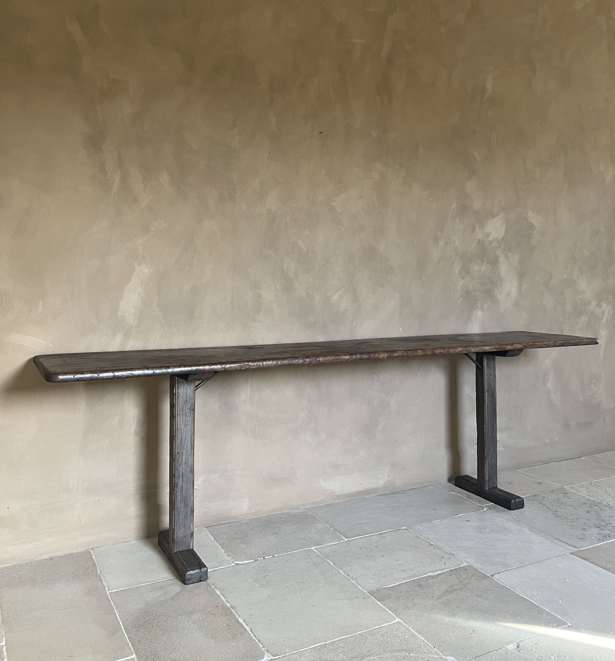 Large Sidetable old walnut - Image 8