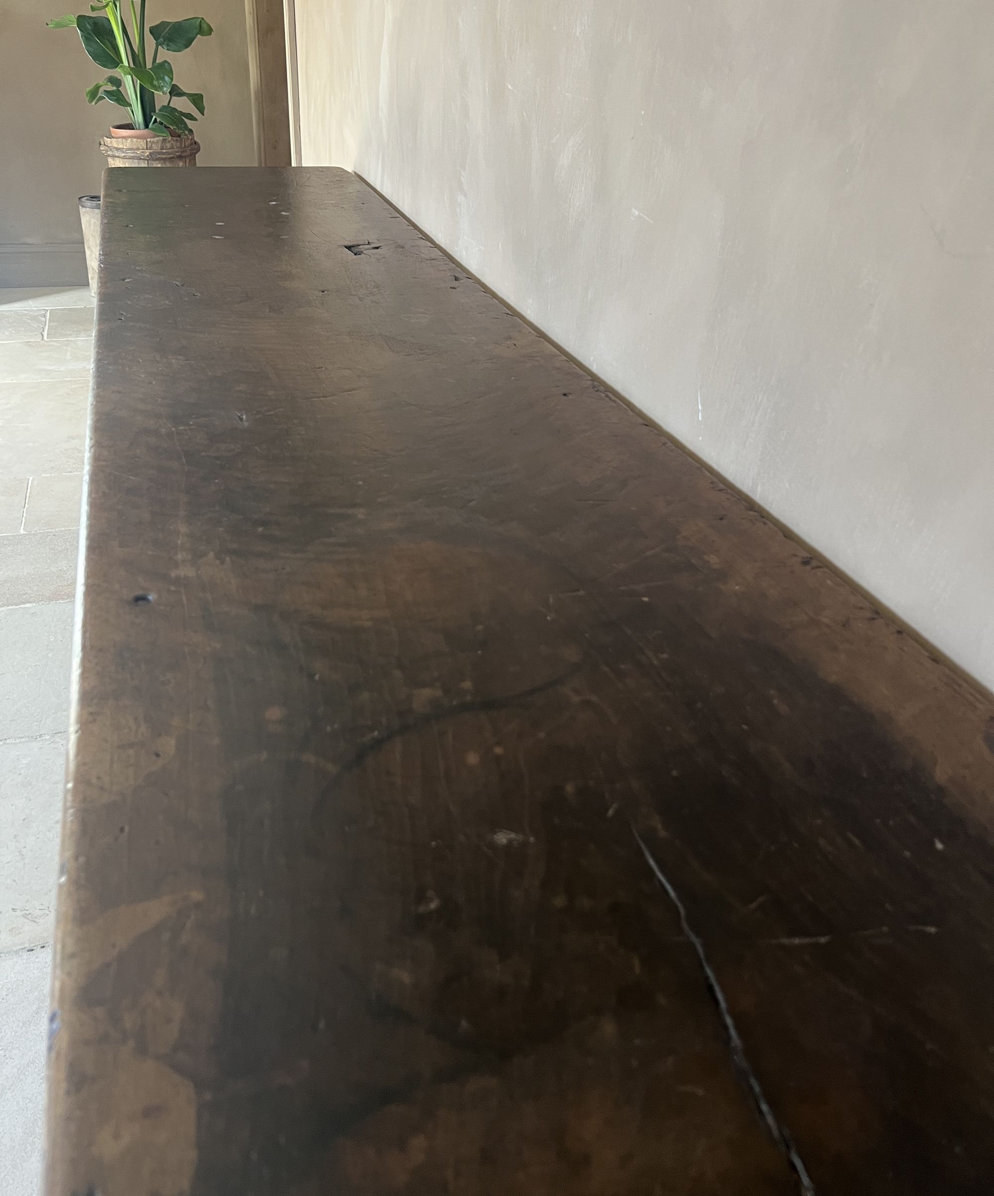 Large Sidetable old walnut - Image 11