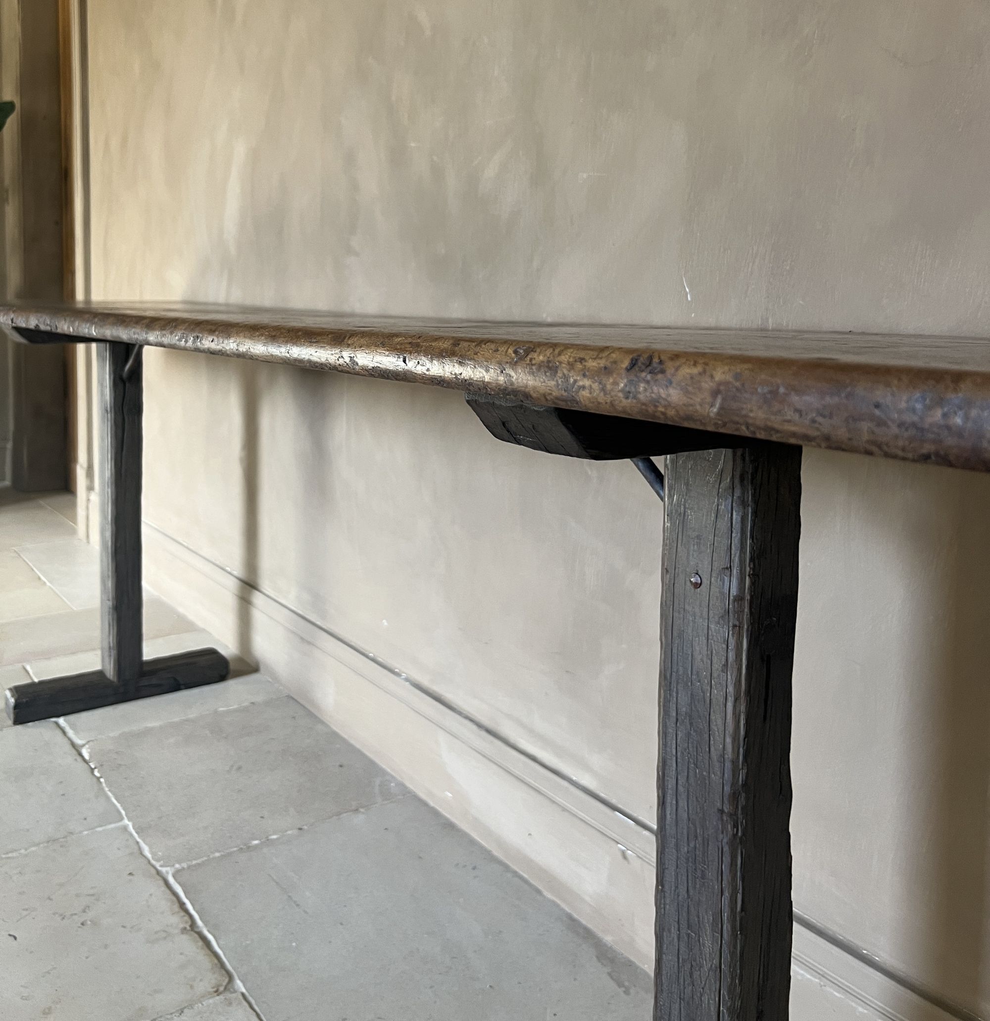 Large Sidetable old walnut - Image 12