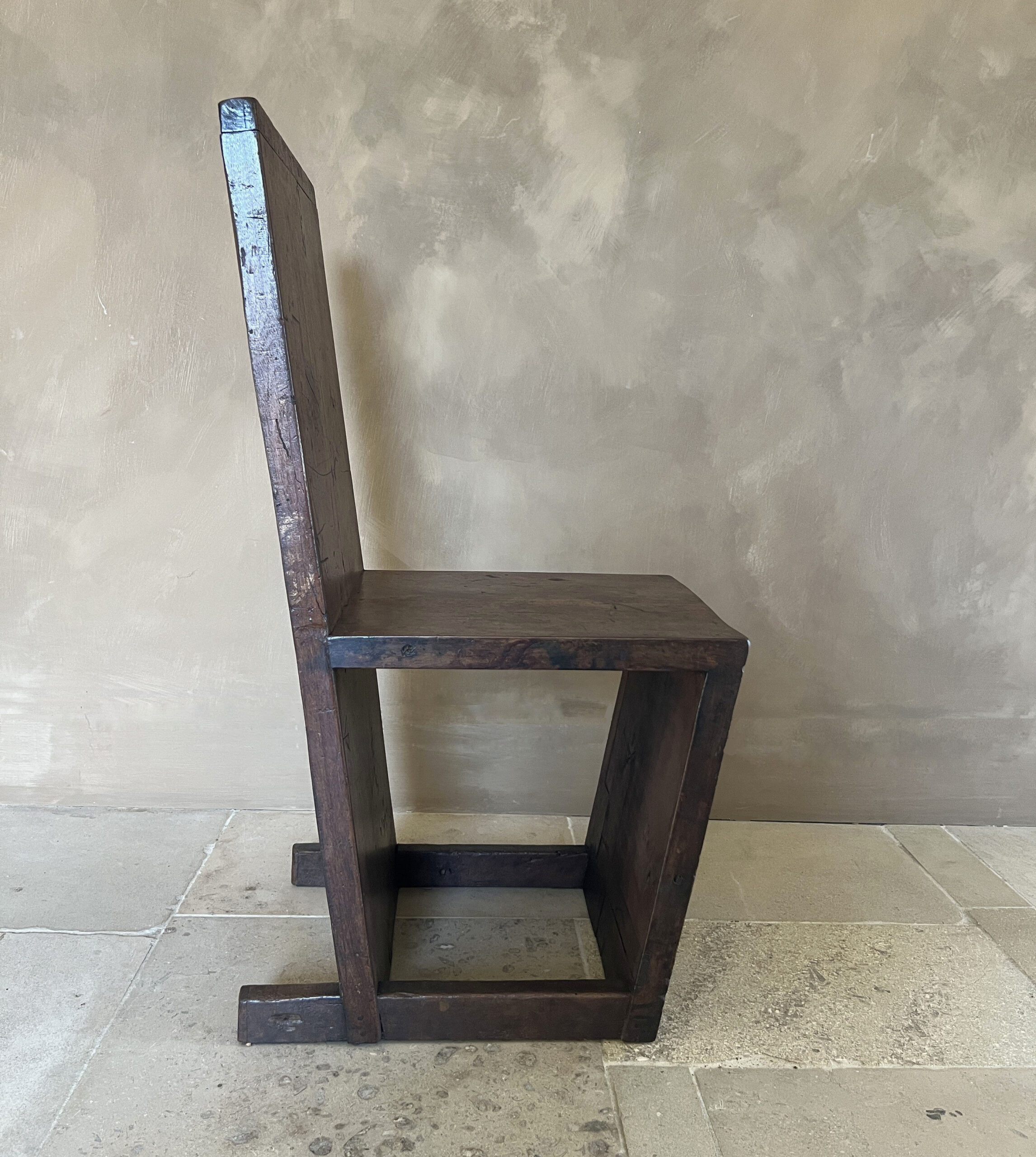 LAMB Chair in reclaimed Walnut - Image 6
