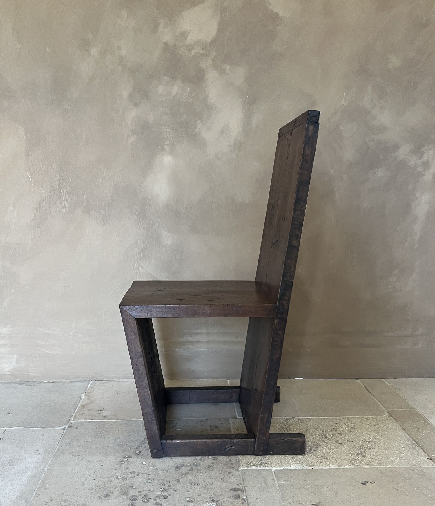 LAMB Chair in reclaimed Walnut - Image 8