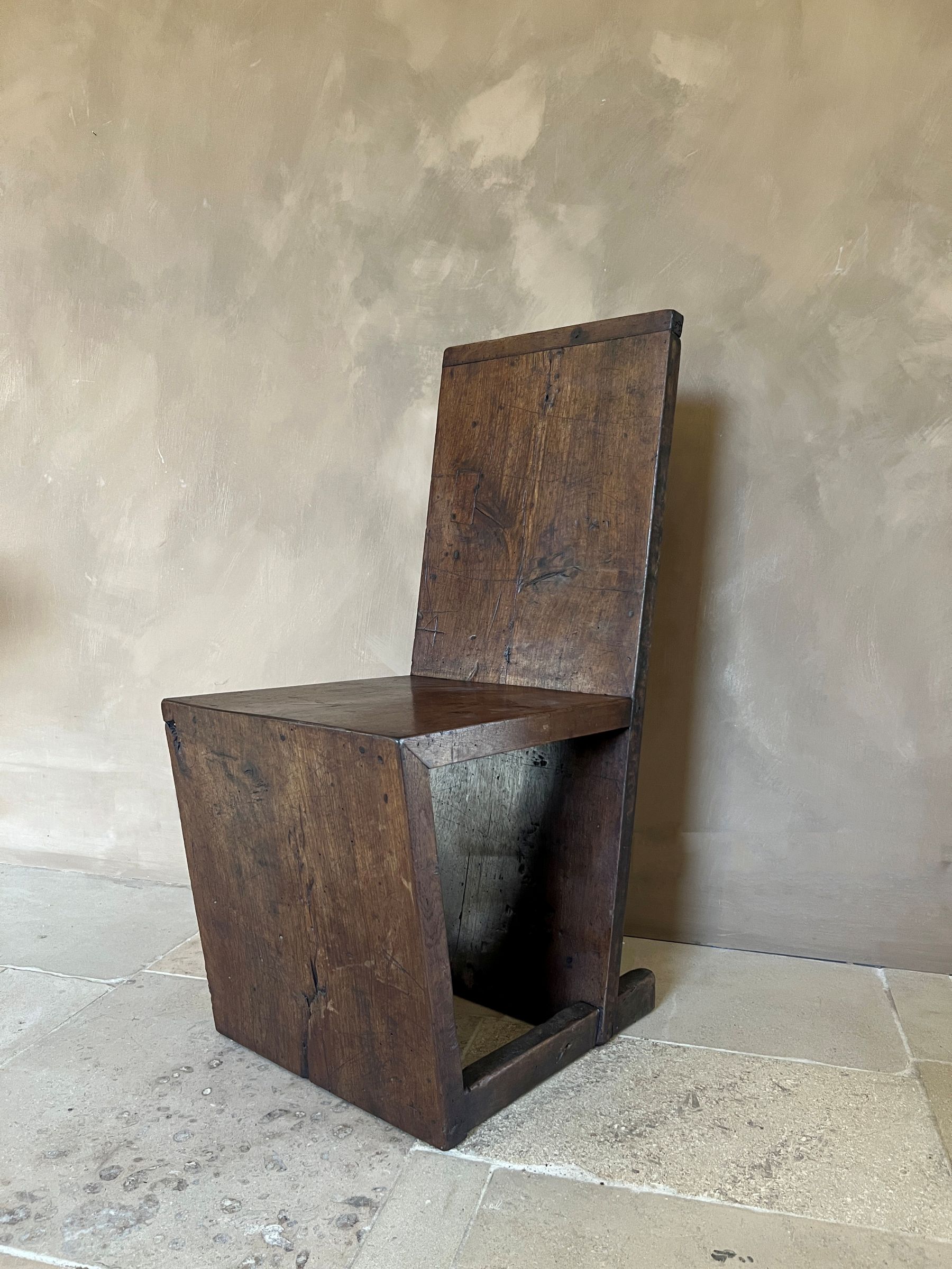 LAMB Chair in reclaimed Walnut - Image 2